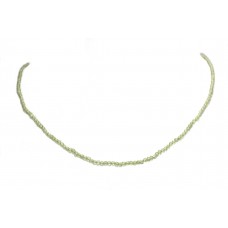 Necklace Strand String Womens Beaded Women Jewelry Peridot Gem Stone Beads B91